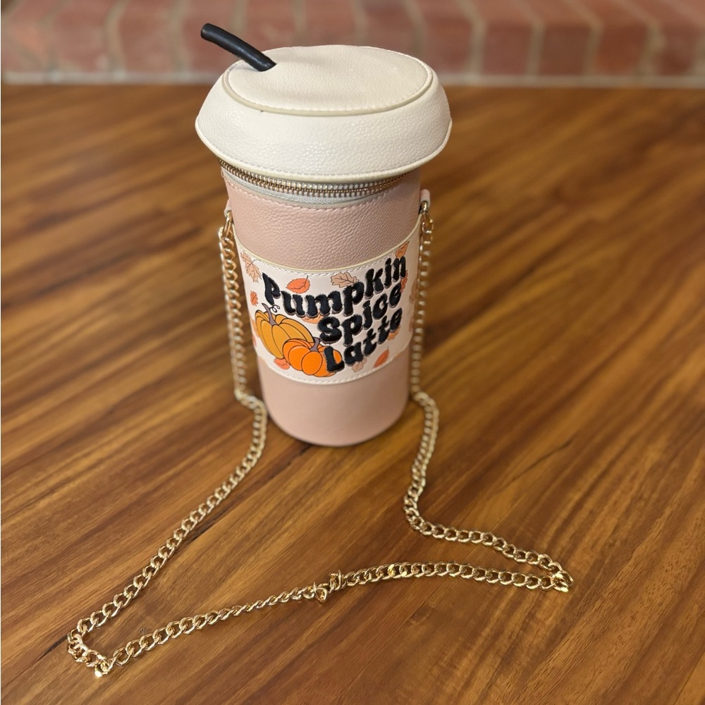 Pumpkin Spice Latte Crossbody Bag